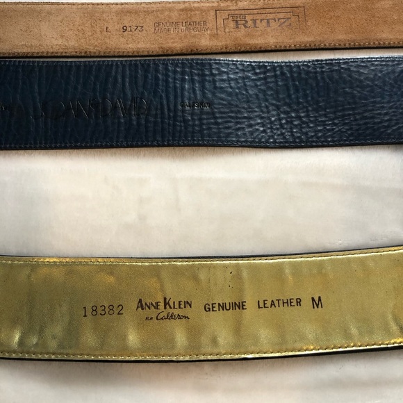 COPY - $5 each belt  Fashion belts galore Size S Joan & David, Ann Klein - Picture 12 of 15